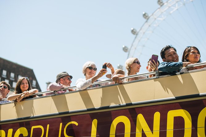 London Eye Ticket, Big Bus Hop-on Hop-Off Tour & River Cruise - Westminster and the West End route: Piccadilly to London Eye