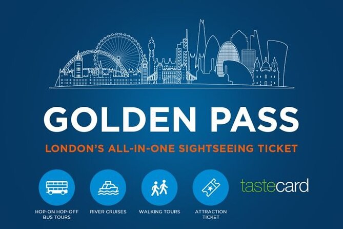 London Golden Pass: Multi-Attraction Access - The Golden Tours hop-on hop-off bus: your moving backbone