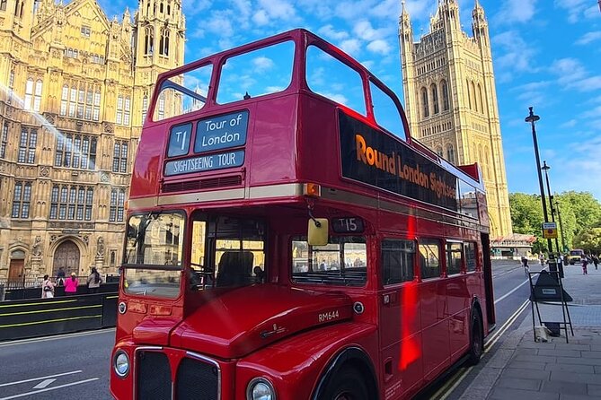 London: Guided Sightseeing Tour on a Vintage Open-Top Bus - Cruising past the Tower of London without the crowds