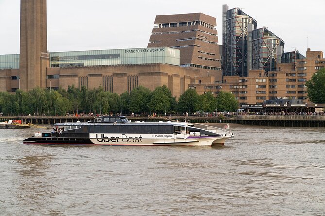 London: IFS Cable Car + Uber Boat One Way River Thames Cruise - Price and value: what $33.15 buys you