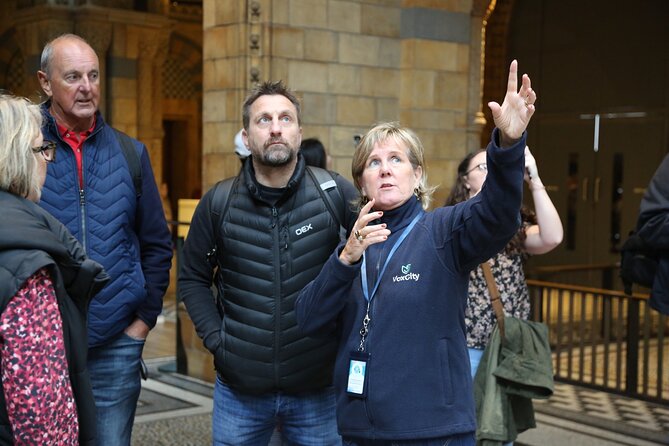 London: Natural History Museum Express Guided Tour & Audio Guide - Getting In: Reserved Entry Plus a Smart Museum Kickoff