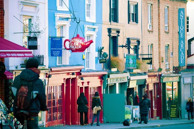 London: Notting Hill Self-Guided Walking Tour with an APP - The Blue Door and the lesson behind movie fame