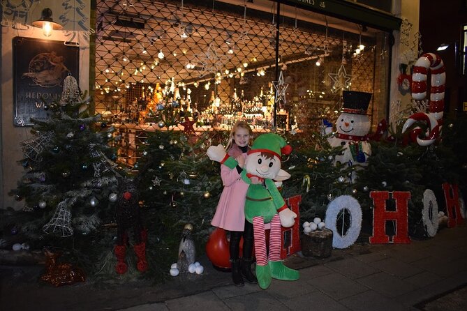 London Private Christmas Lights Taxi Tour with Pick Up - The festive taxi route, stop by stop