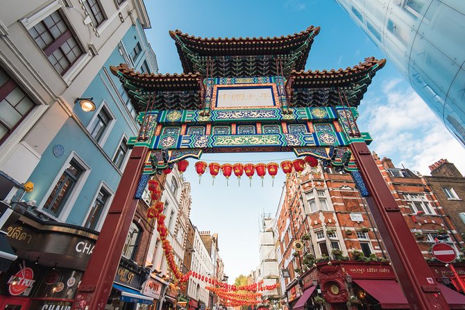 London Private Walking Tour: Notting Hill, Highlights & Markets - MinaLima and Chinatown Gate: design, photos, and a pause between big sights