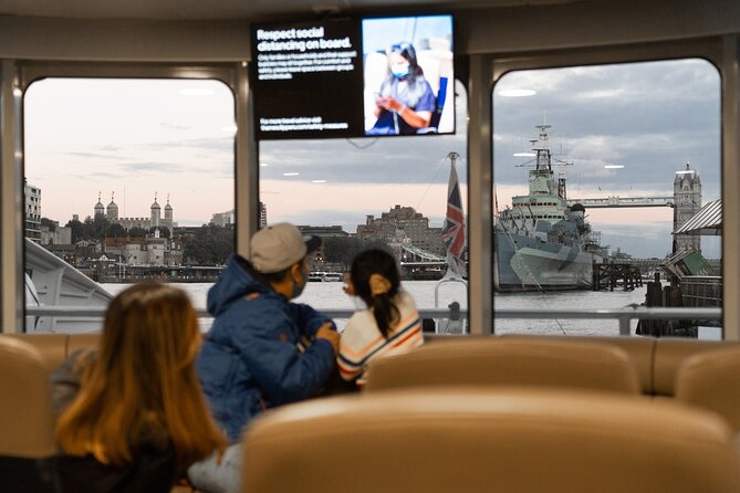 London Roundtrip Thames Cruise Uber Boat by Thames Clippers - Using the Free River Guide to Turn a Boat Ride into Planning
