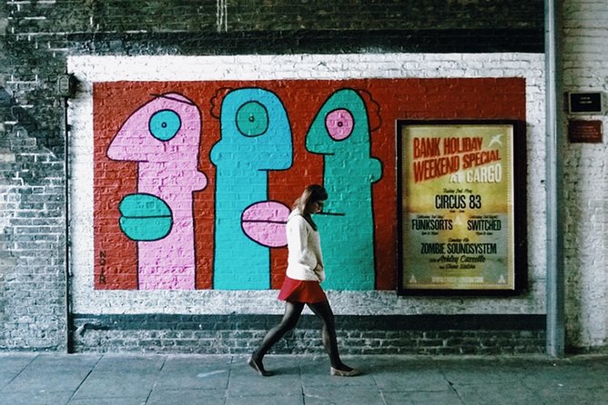 London Street Art Tour of the East End Semi-Private 12ppl Max - Stop 4: Old Spitalfields Market, Victorian halls with modern shopping