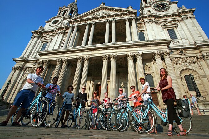 London Sunset Bike Tour - London Eye and Parliament views, then the Big Ben crossing