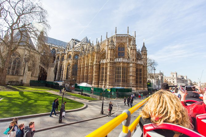 London Tootbus Hop on Hop off Bus Tour and Thames River Cruise - Getting on fast: mobile ticket, real-time tracking, and stop names