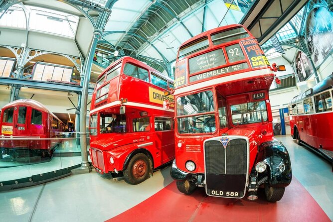 London Transport Museum One Day Ticket - The Transport Timeline: From Horse-Drawn Buses to Tube-Map Icons