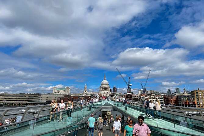 London Witches and History Walking Tour - Millennium Bridge Thames Walk: Views and Possible Harry Potter Spots