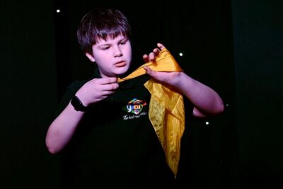 Magician Ryland Petty in Russ Brown’s House of Secrets