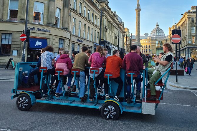 Newcastle beer or prosecco bike tour - Drinks on board: unlimited beer, with some options including prosecco