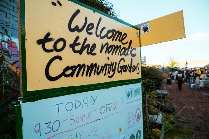 Off the Beaten Track in London: Private Shoreditch Tour - Nomadic Community Garden: small space, big people focus