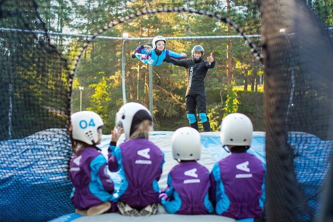 Outdoor Wind Tunnel Skydiving Experience in Kent - One-on-one time inside the Skydiving Aerodium: what the flight actually feels like