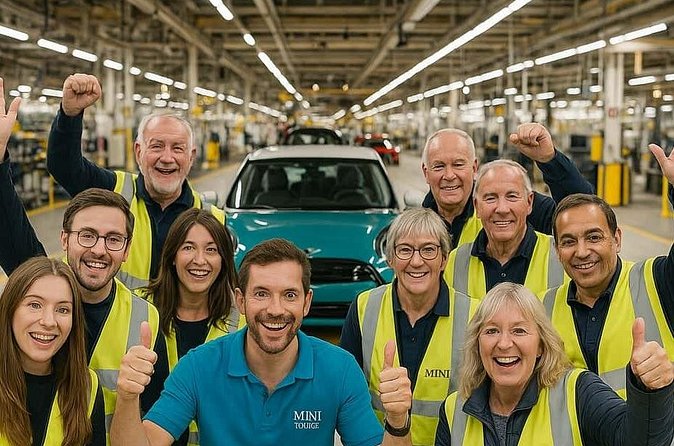 Oxford: MINI Factory Tour Go Behind the Scenes - Guides, Questions, and the Human Side of Automation