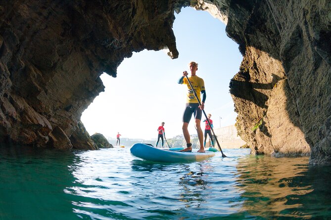 Paddleboarding Around Newquay's Coastline - Meeting Newquay Activity Centre and Getting Set Up