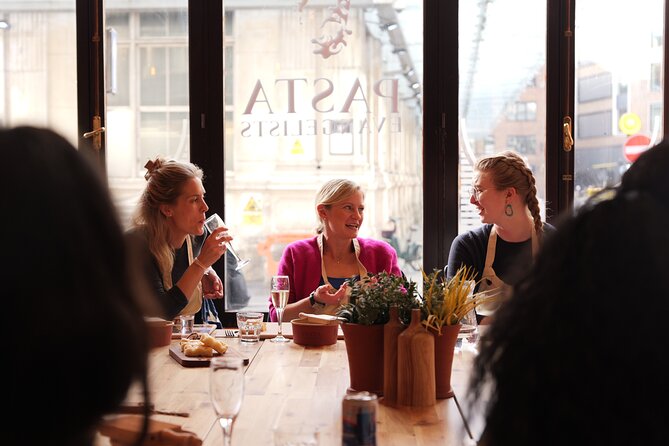 Pasta Making with Unlimited Prosecco in London's West End - What happens during the 2-hour class (and why it works)