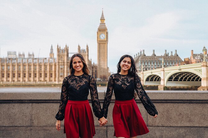 Photoshoot in London with Professional Photographer - Retouching and delivery: your final photos in a private gallery