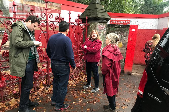 Private Beatles Car Tour, Penny Lane, Strawberry Field & childhood homes - Ending at the Liverpool Empire Theatre, plus nearby big sights