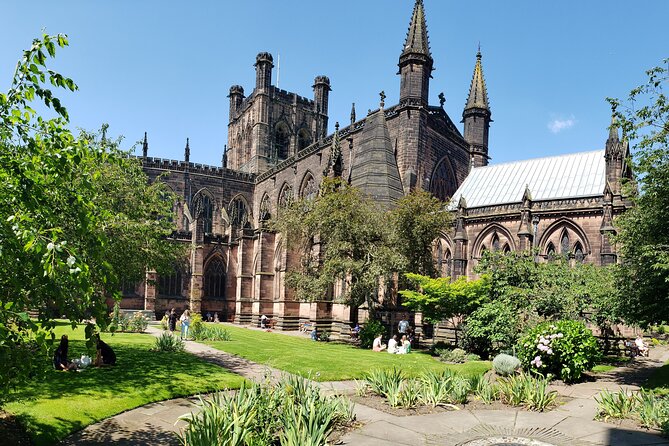 Private Chester Self-Guided Tour - Chester City Walls from East to North Gate, walking with the timeline