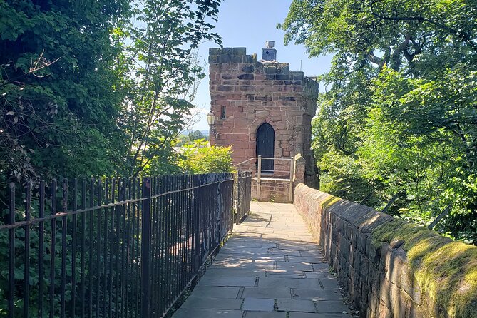 Private Chester Self-Guided Tour - Minerva’s Shrine at Edgar’s Field Park, Roman belief in sandstone