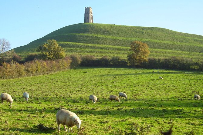 Private Day Tour from Bath to Glastonbury and Wells with Pickup - Driving to Glastonbury: the shift from cathedral city to legend town