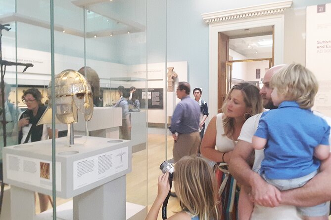Private London British Museum Tour for Kids and Families - The Egyptian wing, where mummy Ginger steals the show