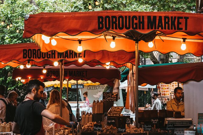 PRIVATE London Food Tours - Borough Market, Soho, East End - Borough Market and Pub Classics: Fish and Chips, Indian Food, and Street Cheese