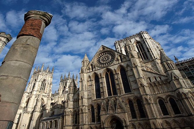 Private Roman Tour of York - Where the tour starts in Minster Yard (and how pickup really helps)