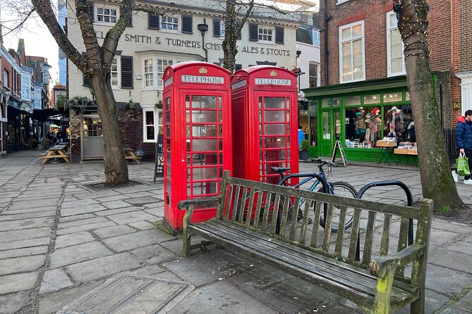 Private Ted Lasso Filming Locations Tour - Richmond on a TV script, in real life