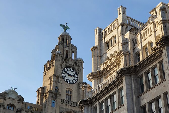 Qualified Guide: Liverpool Waterfront, City Centre & Beatles Tour - Royal Liver Building, clock-face trivia you’ll actually remember