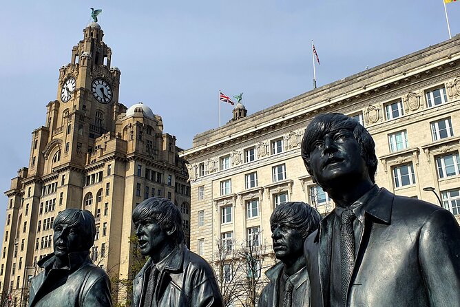 Qualified Guide: Liverpool Waterfront, City Centre & Beatles Tour - The start at Mann Island, where the waterfront story begins