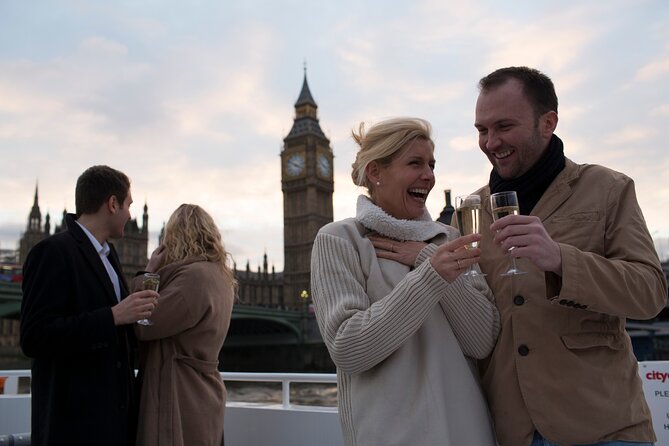 River Thames Evening Cruise with Sparkling wine and Canapés - Heading to Tower Millennium Pier: what matters before 6:30 pm