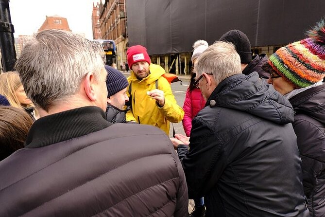 Rock and Goal Manchester Walking Tour - Getting oriented fast around Free Trade Hall