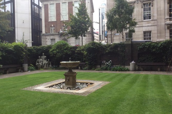 Secret Gardens of the City of London Private Tour - Garden at 120 and Hogarth Court: City Views and Moral History in Small Space