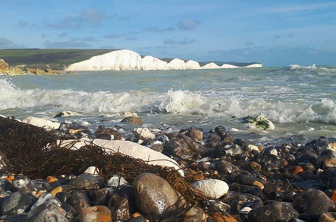 Seven Sisters and South Downs Tour - Middle Farm stop: local produce, flint barns, and a real break