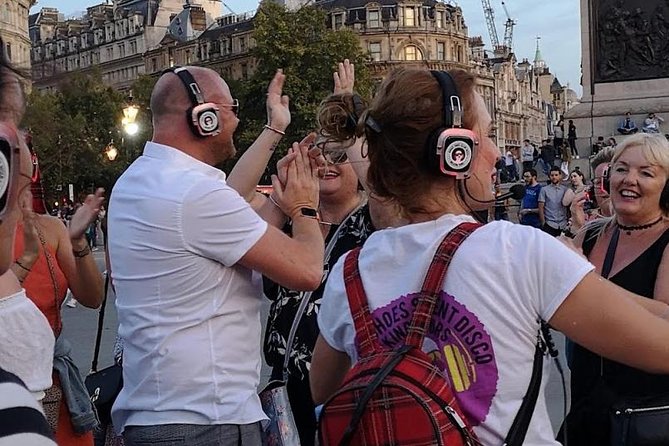 Silent Disco Walking Tours West End Boogie Shoes - Covent Garden, your main photo stop and people-watching hit