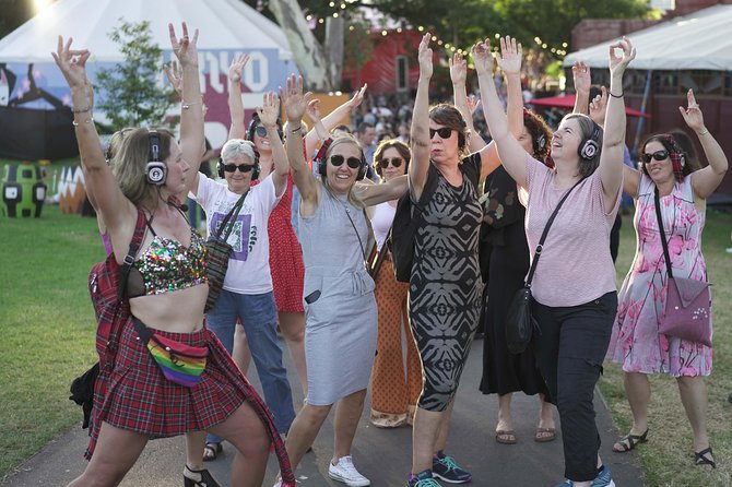 Silent Disco Walking Tours West End Boogie Shoes - Your guides, the energy, and the value of having real people with you