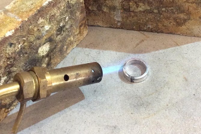 Silver Ring Workshop in Kent, England - The 10am flow: design chat, measuring, and your first cut