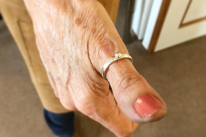 Silver Ring Workshop in Kent, England - Coffee, a comfortable studio, and what you actually take home