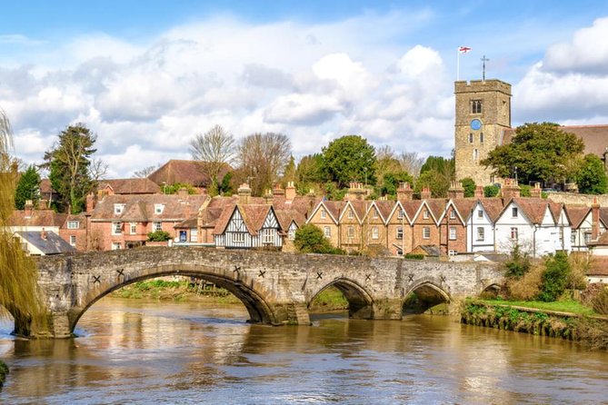 Small Group Canterbury, Dover Castle, Cliffs & Villages Day Tour - White Cliffs of Dover on the pebble beach: France on clear days