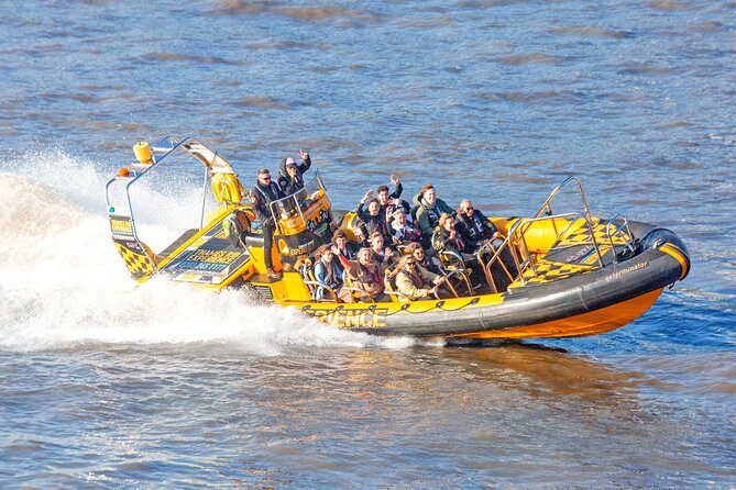 Speedboat Cruise Tour: Embankment OR Westminster Pier -70 minutes - Safety check, life jacket fit, and the crew you can trust