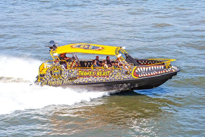 Speedboat 'THE THAMES BEAST' from Tower Millennium Pier - 40 mins - Greenwich and Cutty Sark: a maritime feel without slowing down