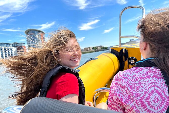 Speedboat 'Tower RIB Blast' from Tower Millennium Pier - 20 minutes - Life jackets, ponchos, and the limits you should know