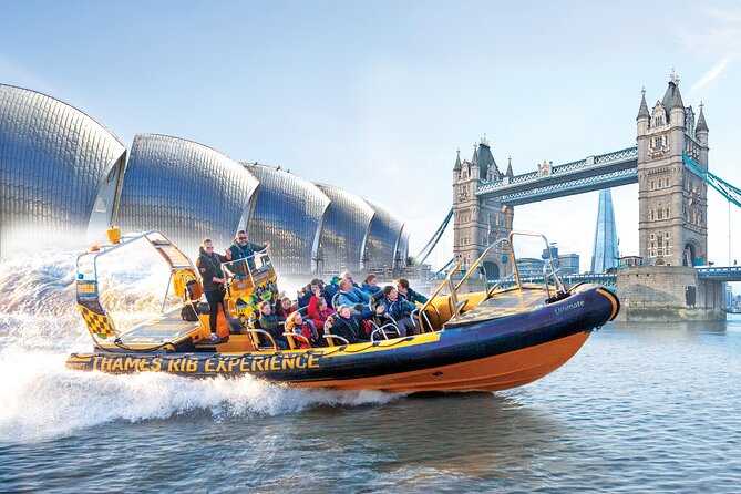 Speedboat 'Ultimate Tower Blast' from Tower Millennium Pier - 40 minutes - The Route: Tower of London, HMS Belfast, and Tower Bridge in One Pass