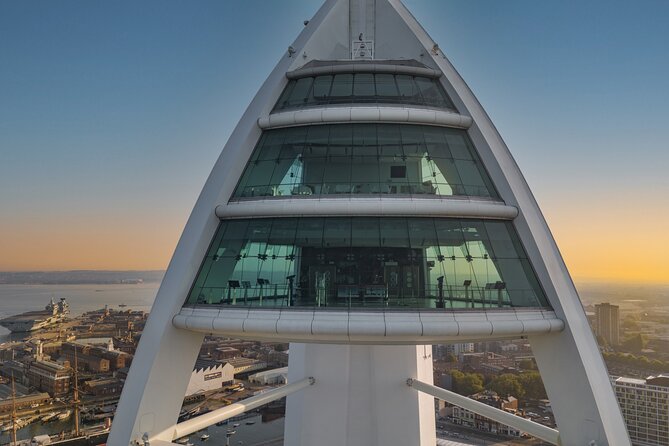 Spinnaker Tower Portsmouth All Day Admission Ticket - Price and value for a $26.11 all-day tower ticket