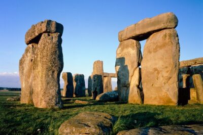 Stonehenge and Windsor from London