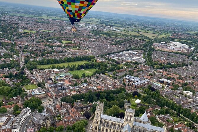 Sunrise Hot Air Balloon Flight Over York - Champagne toast and signed certificate, small perks that feel meaningful