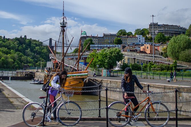 The Best of Bristol Bike Tour - Stop 6: Bristol Floating Harbour, locks, Cliftonwood, and Royal York Crescent