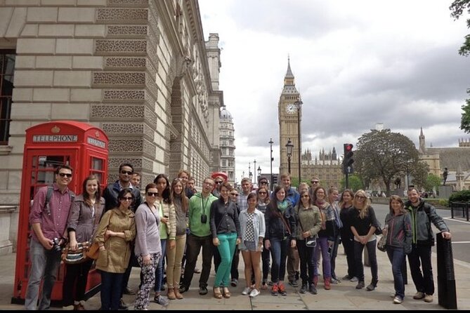 The Changing of the Guard Tour and Buckingham Palace - Stop 2: Westminster Abbey Exterior, Parliament Square Statues, and Downing Street Views